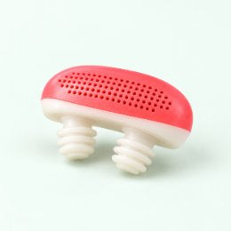 The nasal device in red